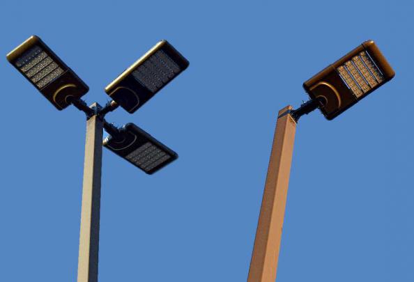 How much does a parking lot light cost?